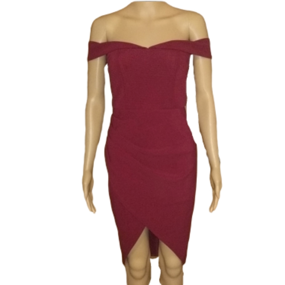 Sexy Red Dress Rumor Boutiques Size 10 - Picture 1 of 6